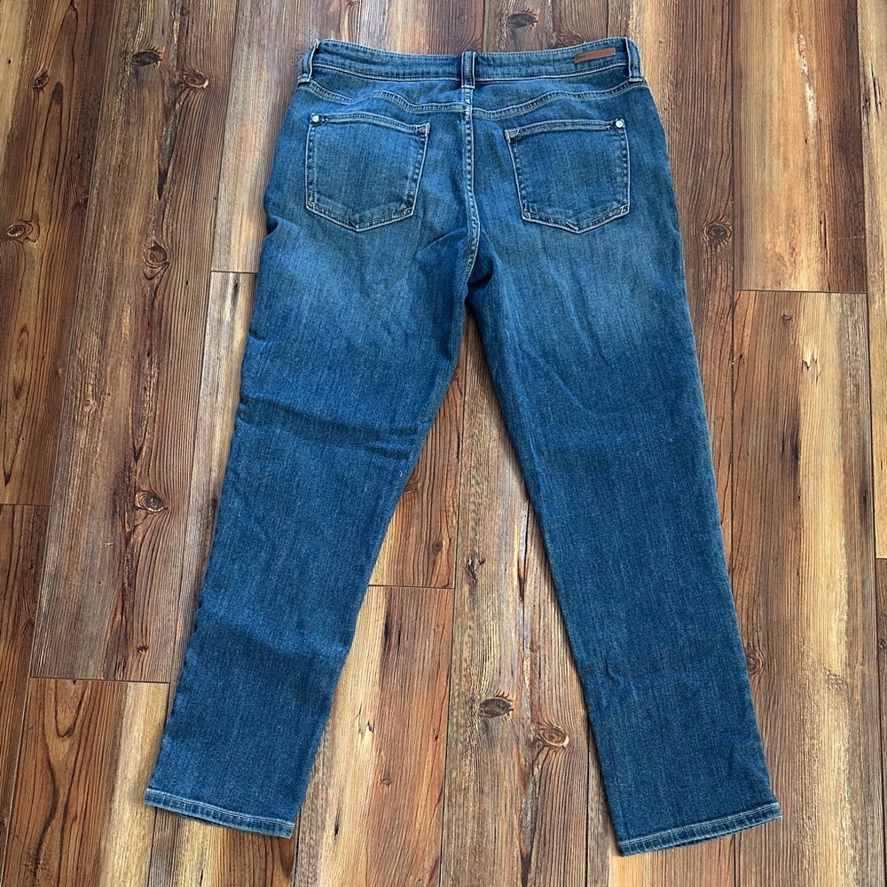 Pilcro and the Letterpress Women's Em Jeans in Blue Denim 28 - Picture 5 of 8